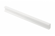 Furniture handle GTV GROOVE, C=160 mm, L=190 mm, Al, white matt
