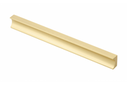 Furniture handle GTV GROOVE, C=160 mm, L=190 mm, Al, brushed gold