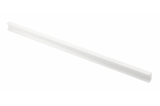 Furniture handle GTV GROOVE, C=320 mm, L=360 mm, Al, white matt