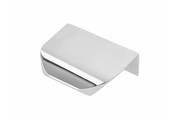 Aluminium handle HEXA C=32 mm chrome plated