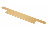 Aluminum handle LIND C = 150/128/18 mm brushed gold