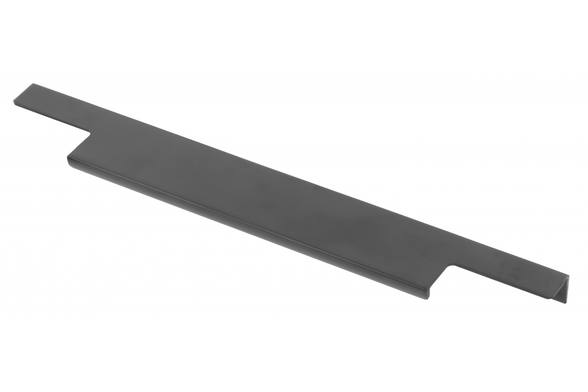 Aluminum handle LIND C = 150/128/18 mm black mat