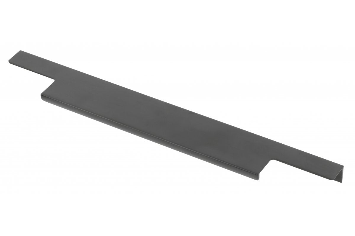 Aluminum handle LIND C = 256/296/18 mm black mat