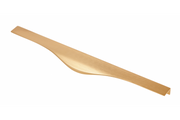 Aluminium handle PICADO C=224/496/18mm brushed gold