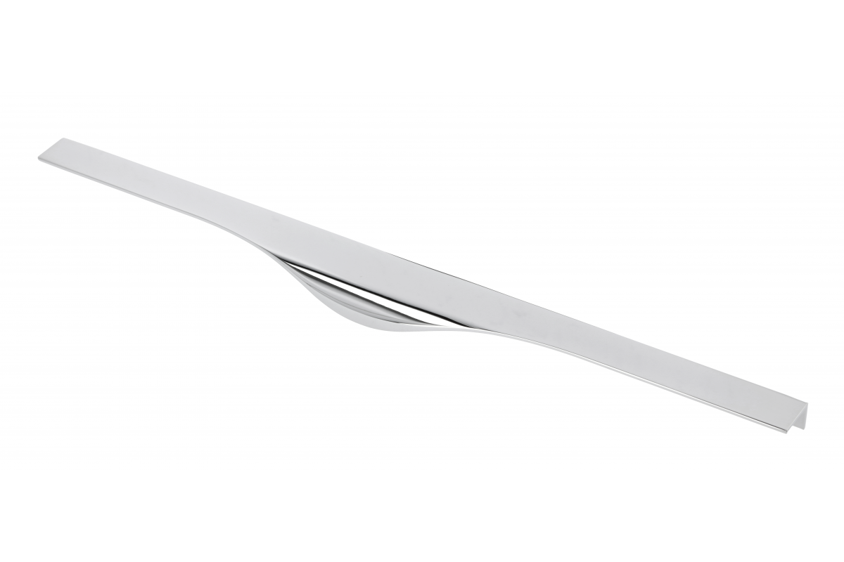 Aluminum handle PICADO C=256/296/18mm chrome