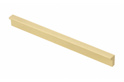 Furniture handle GTV PILLAR, C=160 mm, L=190 mm, Al, light brushed gold