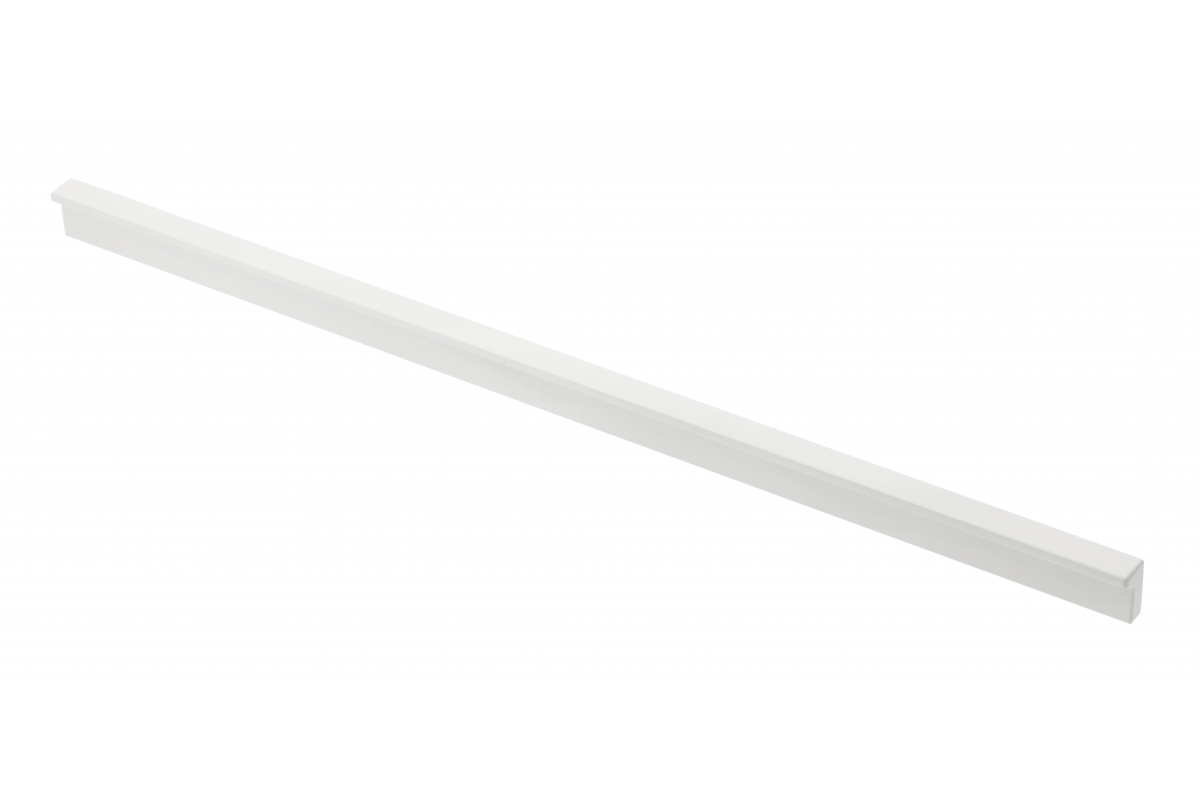 Furniture handle GTV PILLAR, C=320 mm, L=360 mm, Al, white matt
