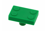 Rubber handle Block green