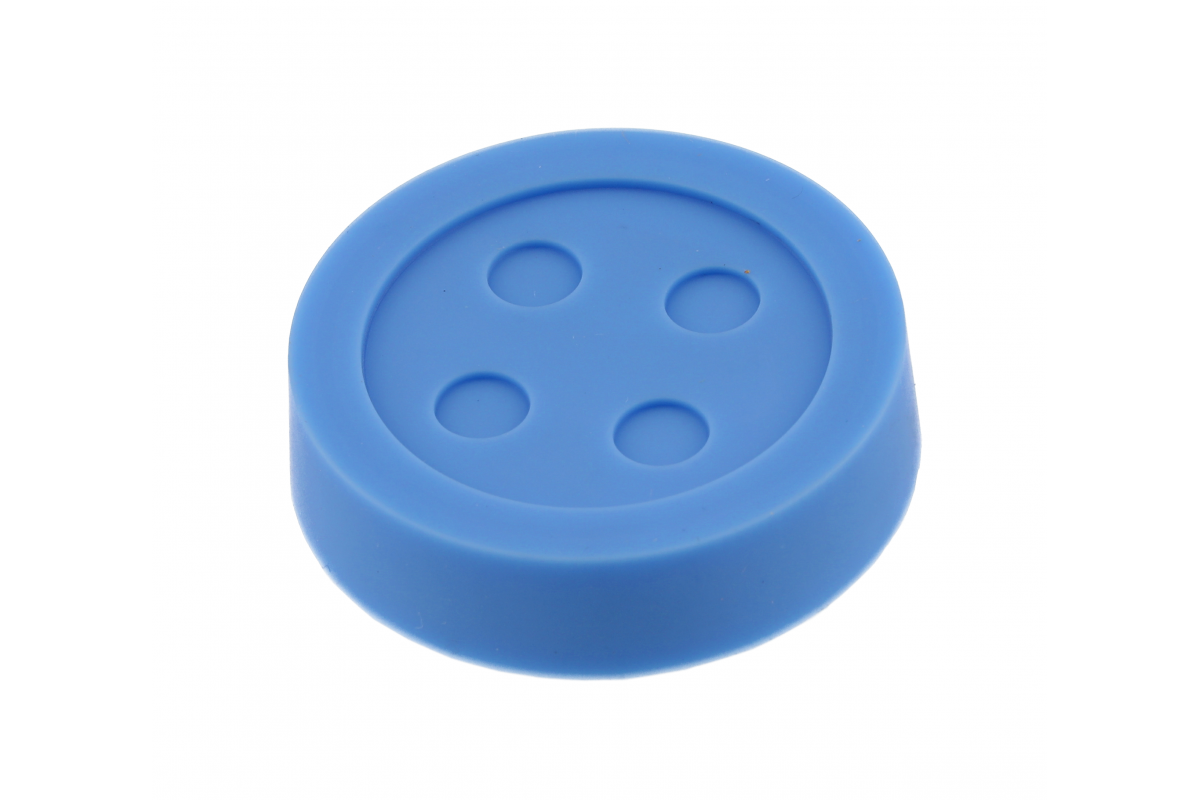 Rubber handle Button blue