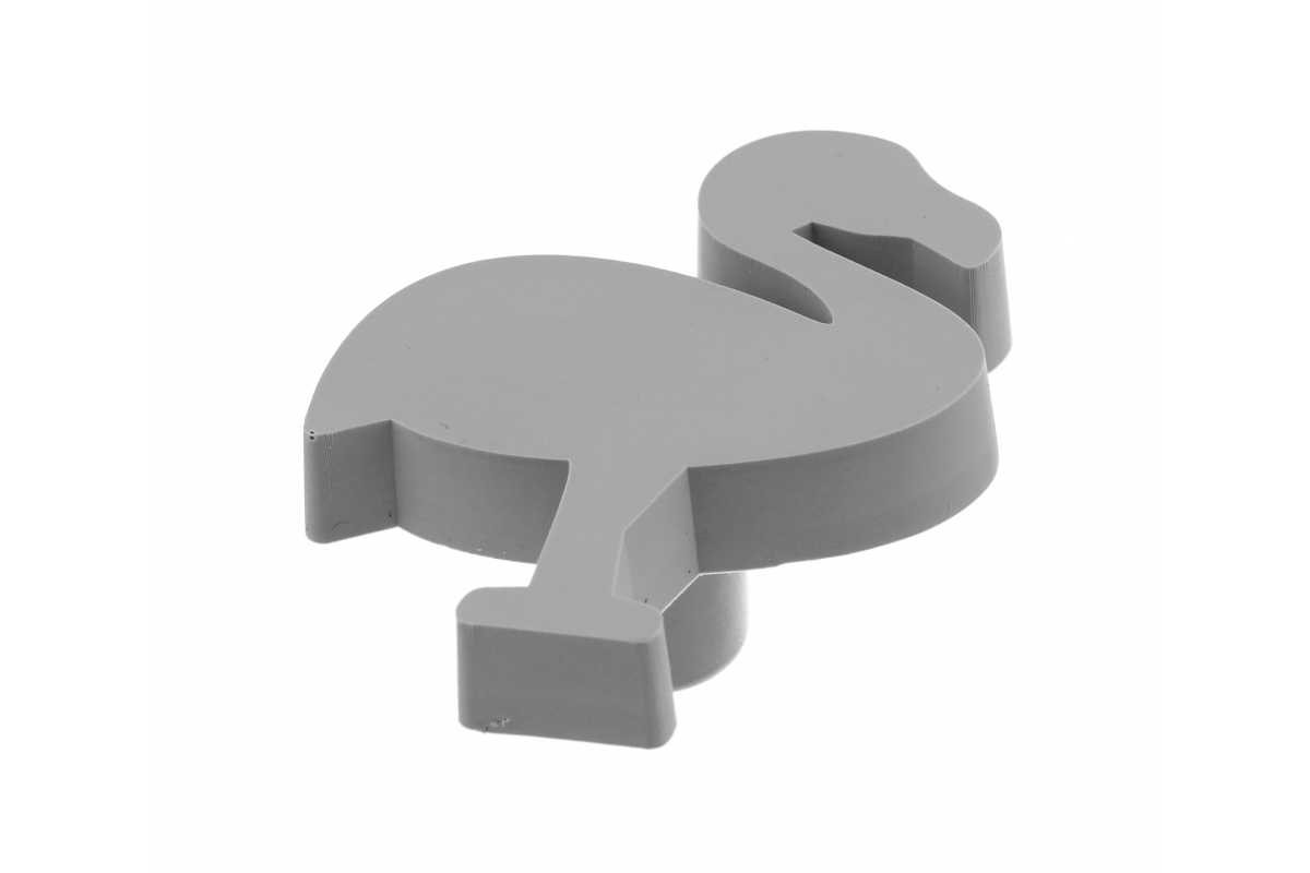 Rubber handle Flaming gray