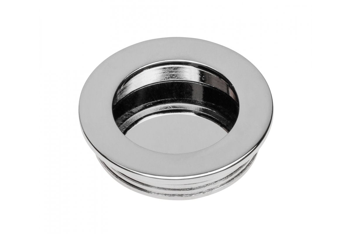 Zamak flush pull handle B224 round chrome