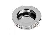 Zamak flush pull handle B224 round chrome