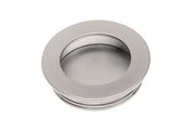 Zamak flush pull handle B224 round brass