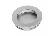 Zamak flush pull handle B224 round aluminium