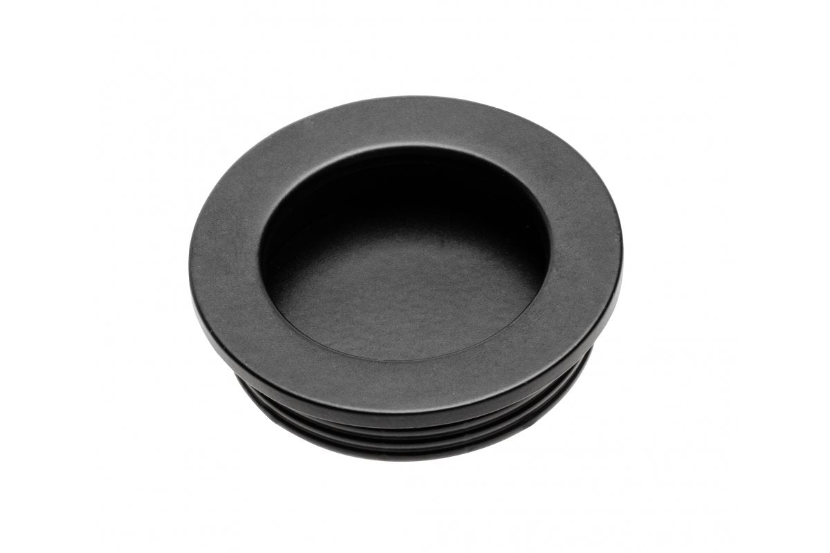 Zamak flush pull handle B224 round black