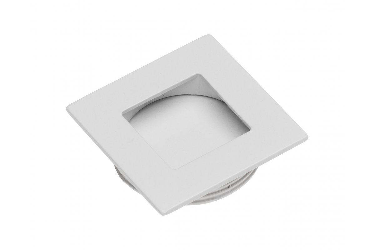 Zamak flush pull handle B226 square white