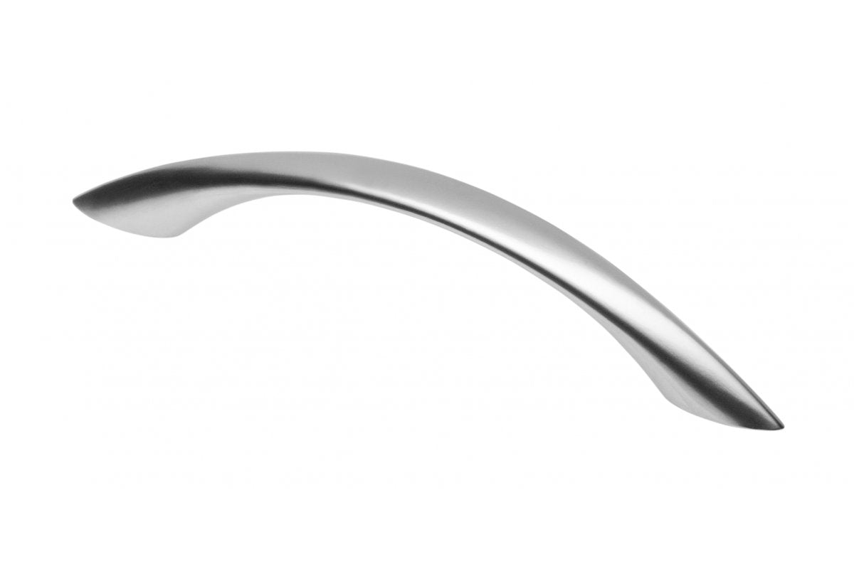 Zamak handle 01 C=96mm aluminium