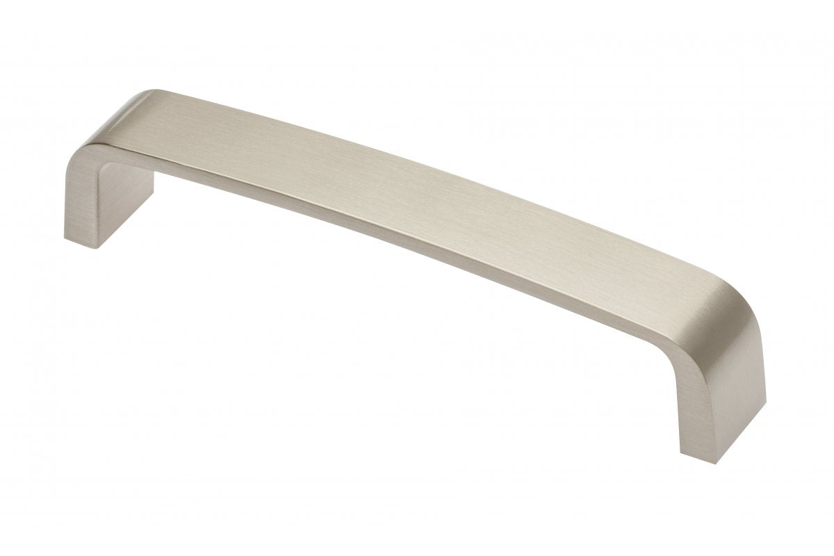 Zamak handle G133 C=128mm brushed steel