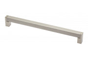 Zamak handle 334 C=256mm brushed steel