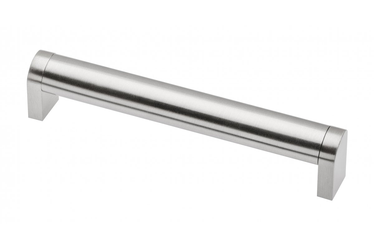 Zamak handle 335 C=160mm brushed steel