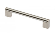 Zamak handle 336 C=160mm brushed steel