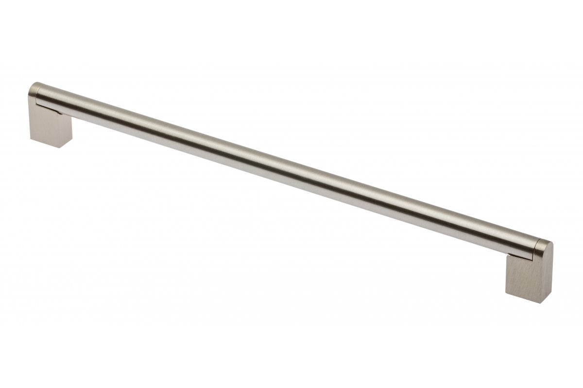 Zamak handle 336 C=320mm brushed steel