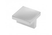 Zamak handle 40x40mm C=32mm aluminium