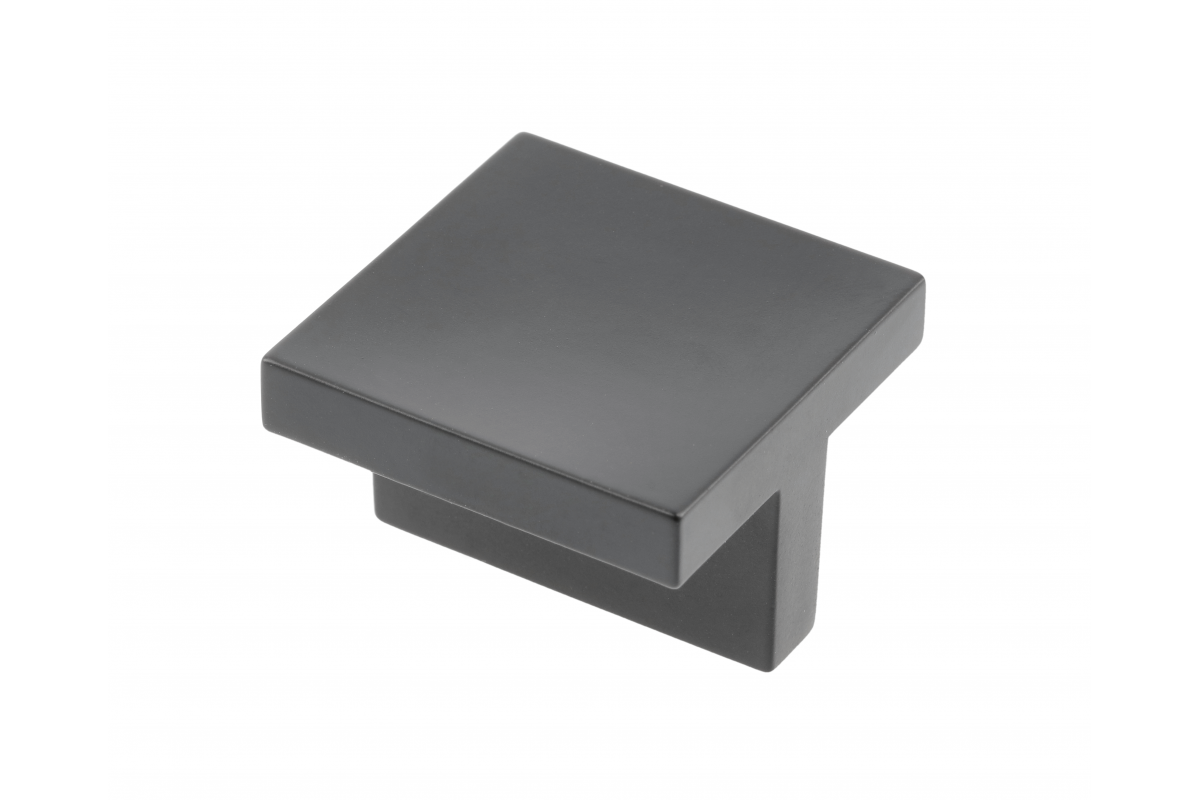 Zamak handle UZ-40 black matt