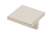 Zamak handle 60x60mm C=32mm satin
