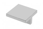 Zamak handle 60x60mm C=32mm aluminium
