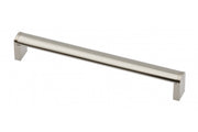 Zamak handle 682 C=192mm brushed steel
