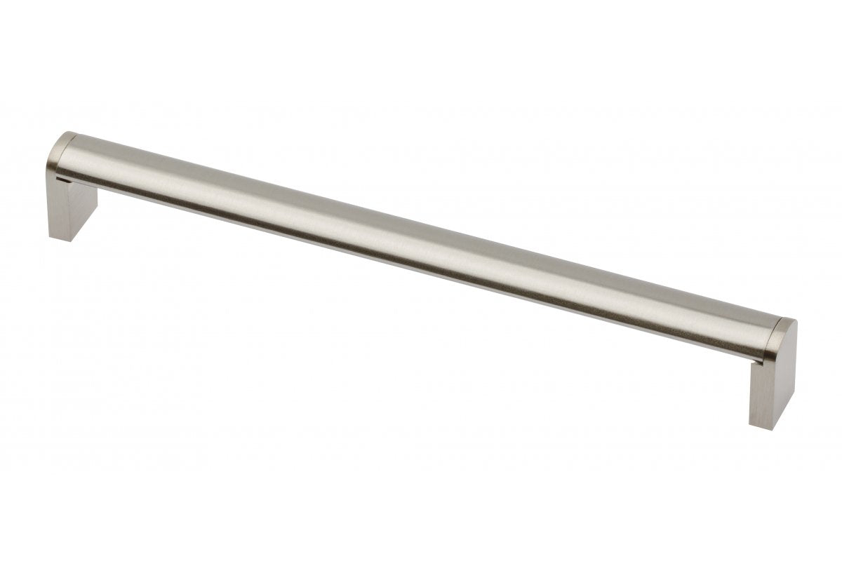 Zamak handle 682 C=224mm brushed steel
