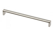Zamak handle 682 C=256mm brushed steel