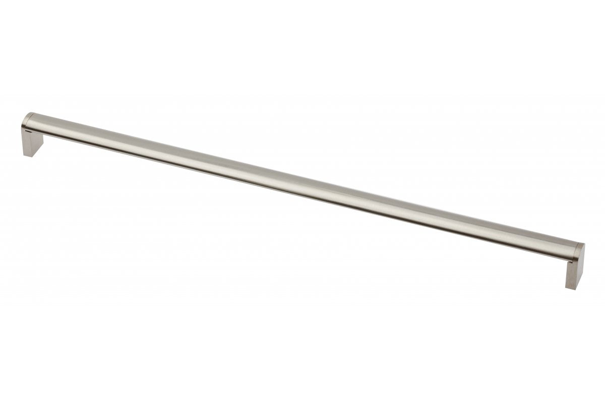 Zamak handle 682 C=416mm brushed steel