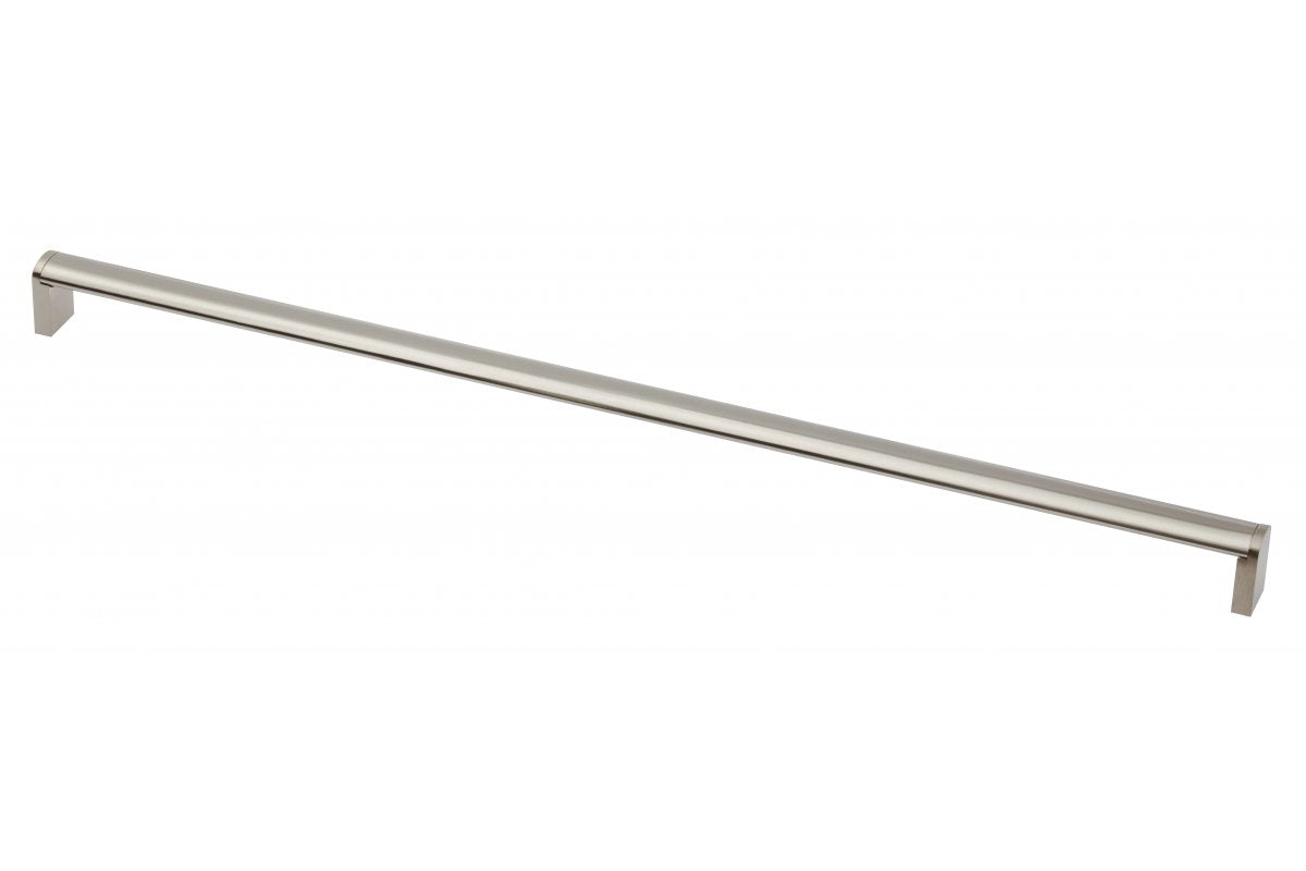 Zamak handle 682 C=480mm brushed steel