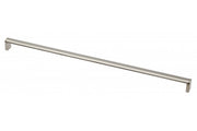 Zamak handle 682 C=480mm brushed steel