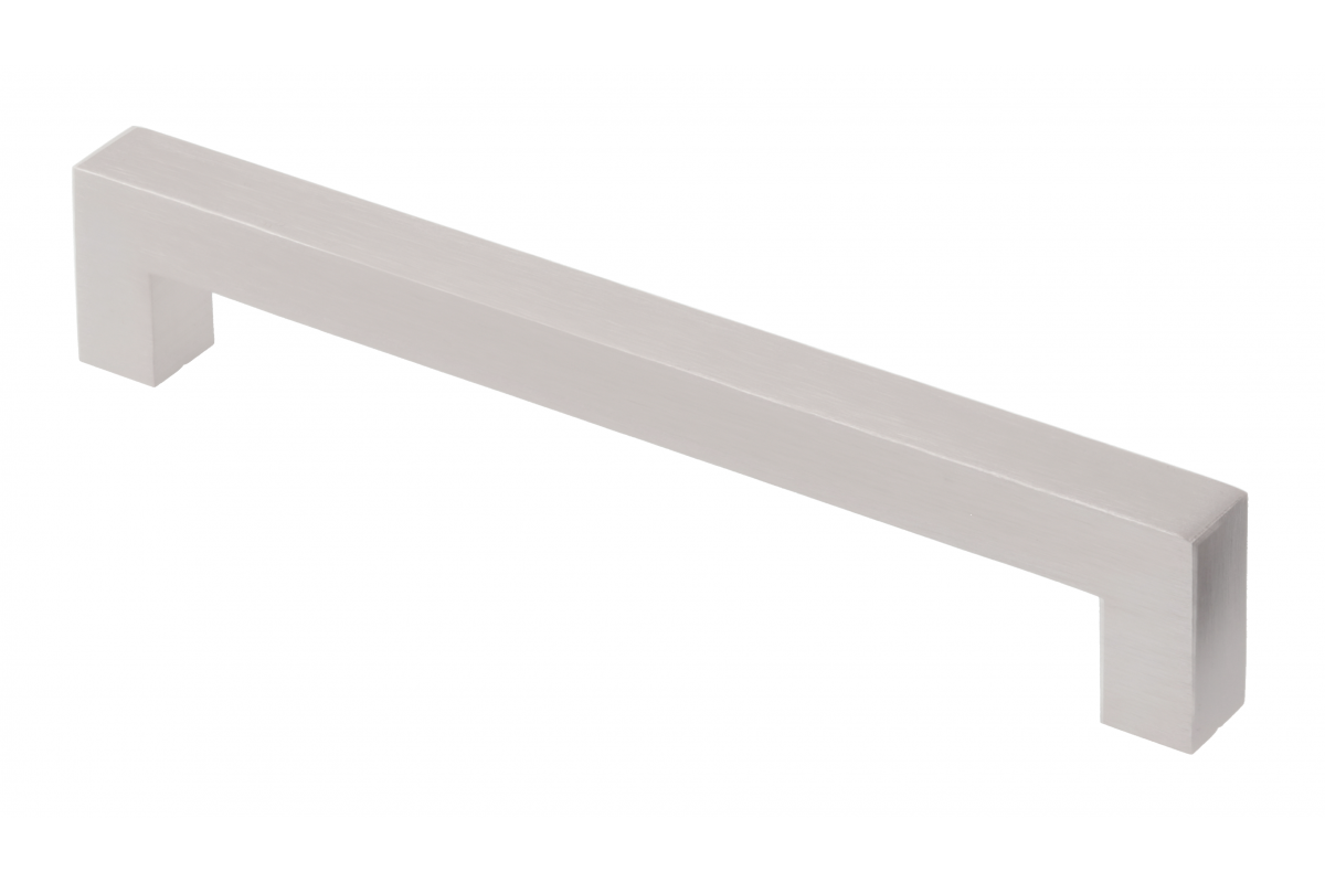 Zamak handle 752 C=160mm brushed steel