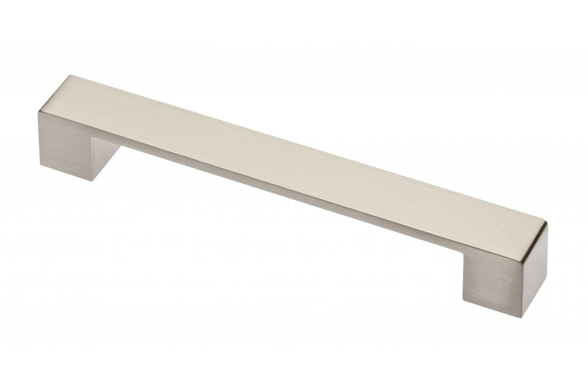 Zamak handle UZ-79F C=160mm brushed steel
