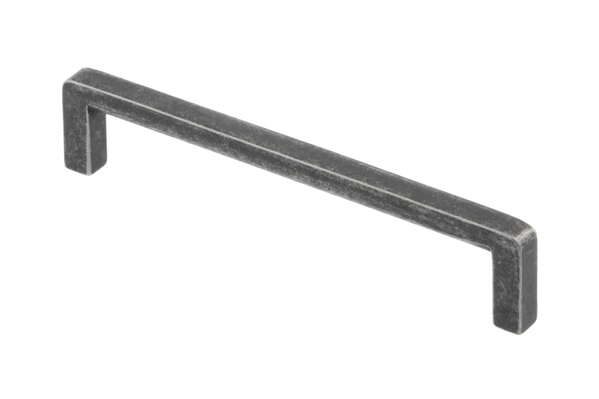 Zamak handle BAGIO C=128 mm antique silver