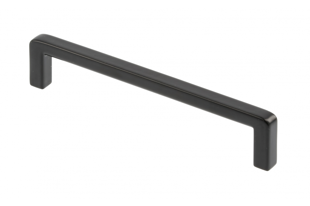 Zamak handle BAGIO C=128 mm black matt