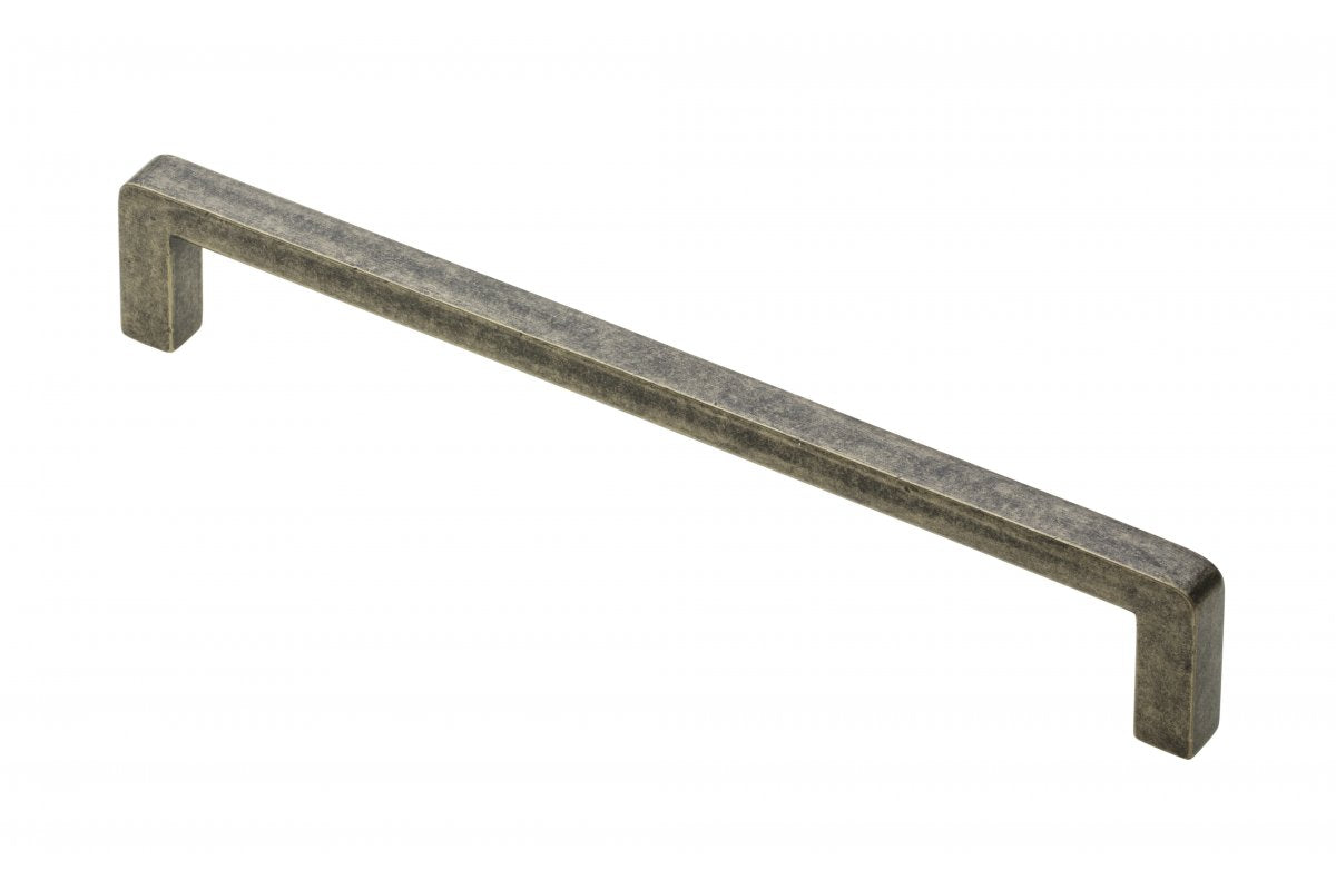 Zamak handle BAGIO 160 mm, antique brass