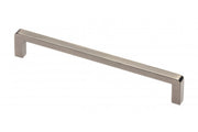 Zamak handle BAGIO 192 mm, brushed titanium