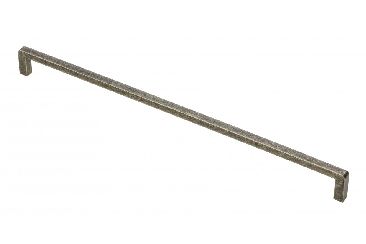 Zamak handle BAGIO 320 mm, antique brass