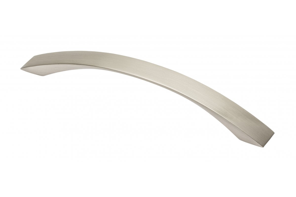 Zamak handle CALABRIA C=160mm brushed steel