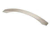 Zamak handle CALABRIA C=192mm brushed steel