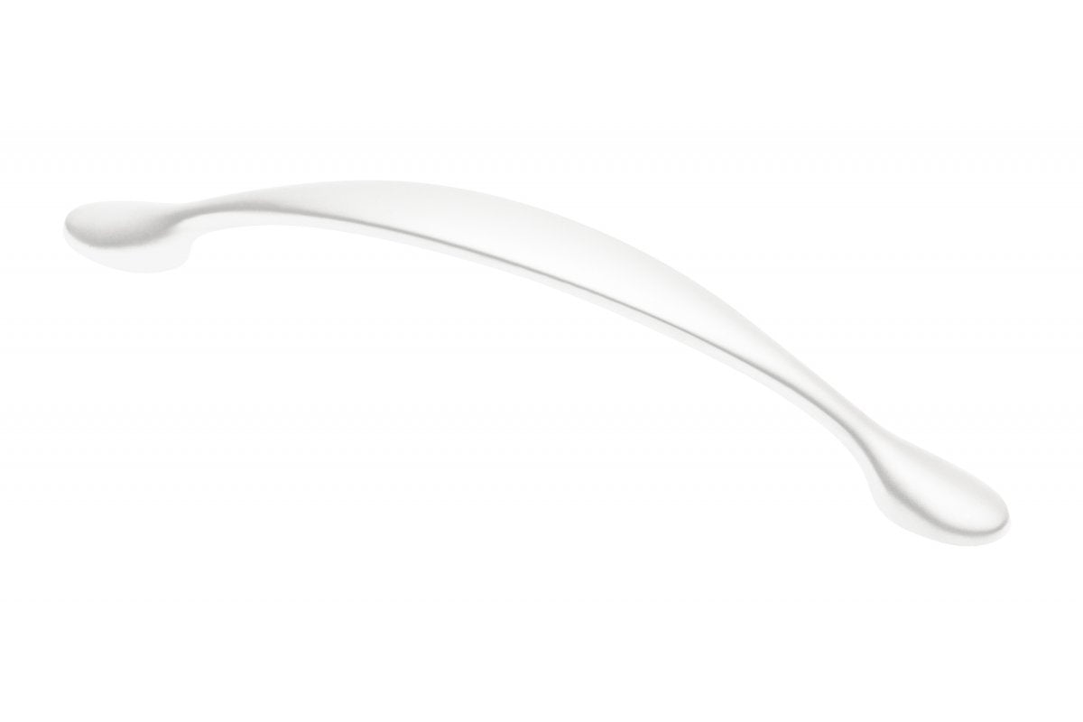 Zamak handle CAMAIO C=128mm mat white