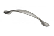Zamak handle CAMAIO C=96mm brushed steel