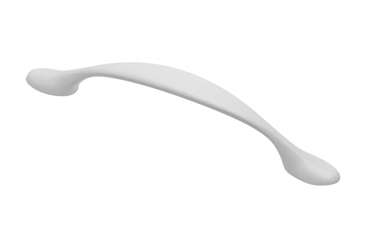 Zamak handle CAMAIO C=96mm mat white
