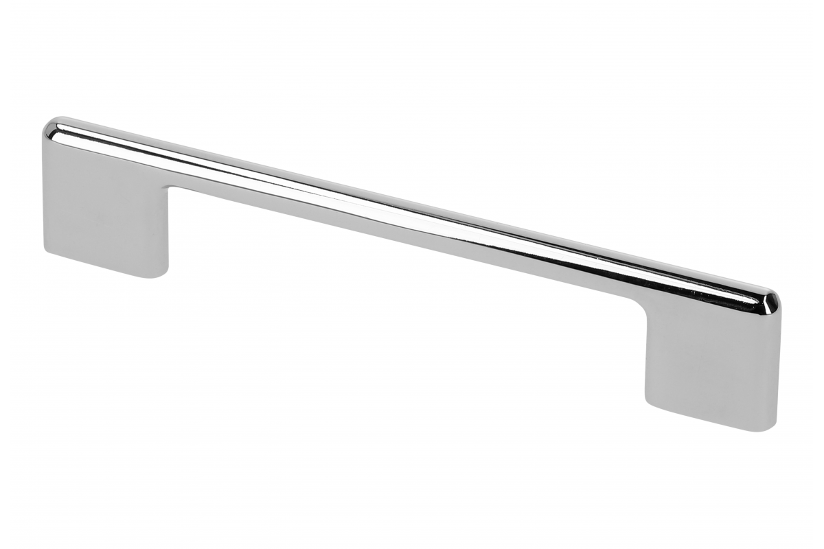 Zamak handle CAPRI, C= 128 mm, chrome