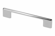 Zamak handle CAPRI, C= 128 mm, chrome